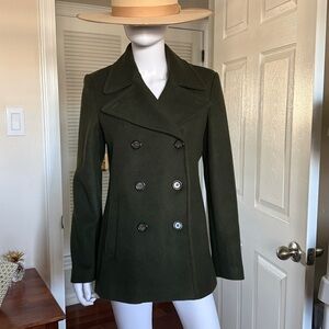 Old Navy Olive Green Peacoat Women’s Size S